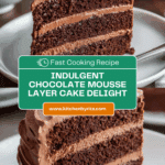 Chocolate Mousse Cake Recipe