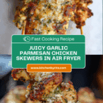 Garlic Parmesan Chicken Skewers Recipe