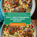 Flavorful Mediterranean Chicken Orzo Recipe