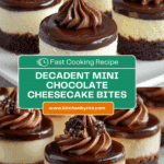 Mini Chocolate Cheesecake Bites Recipe