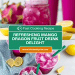 Mango Dragon Fruit Refresher Recipe