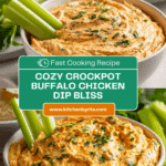 Crockpot Buffalo Chicken Dip Recipe