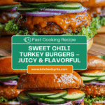 Thai Sweet Chili Turkey Burgers Recipe