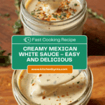 Must-Try Homemade Mexican White Sauce Recipe In Easy Steps Recipe