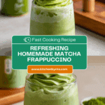 Matcha Frappe with Matcha Whipped Cream Recipe
