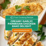 Creamy Garlic Parmesan Chicken Recipe