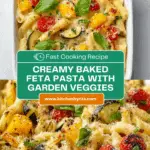 Best Baked Feta Pasta with Vegetables Recipe