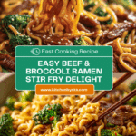 Beef and Broccoli Ramen Stir Fry Recipe