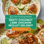 Creamy Coconut Lime Chicken Recipe