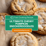 Chewy Pumpkin Snickerdoodle Cookies Recipe