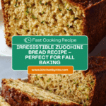 The Best Zucchini Bread: 2 Loaves of Pure Bliss Recipe