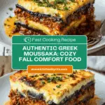 Classic Greek Eggplant Moussaka Recipe