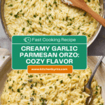 Garlic Parmesan Orzo Recipe