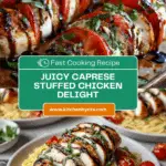Caprese Stuffed Chicken Recipe