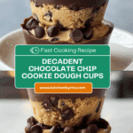 Chocolate Chip Cookie Dough Cups Recipe