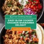 Slow Cooker Chicken Shawarma Recipe