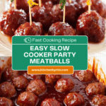 Slow Cooker Party Meatballs Recipe