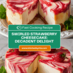 Strawberry Swirl Cheesecake Recipe