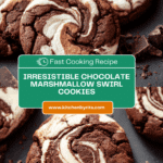 Chocolate Marshmallow Swirl Cookies Recipe