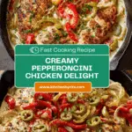 Creamy Pepperoncini Chicken Recipe
