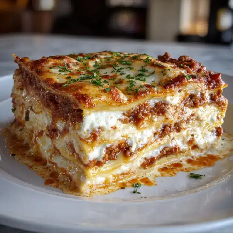 Million Dollar Lasagna – A Rich and Creamy Layered Delight! Recipe
