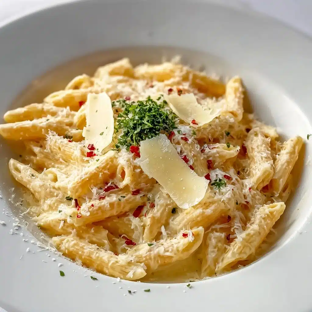 One Pot Creamy Garlic Pasta (Just 20 Minutes!) Recipe - Recipe Image