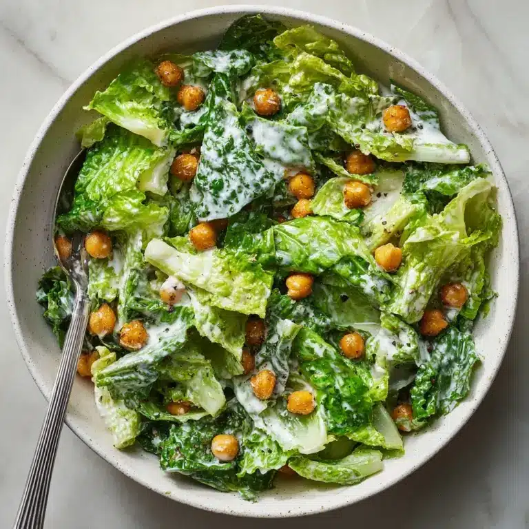 d with Crispy Chickpea Croutons (vegan!) Recipe