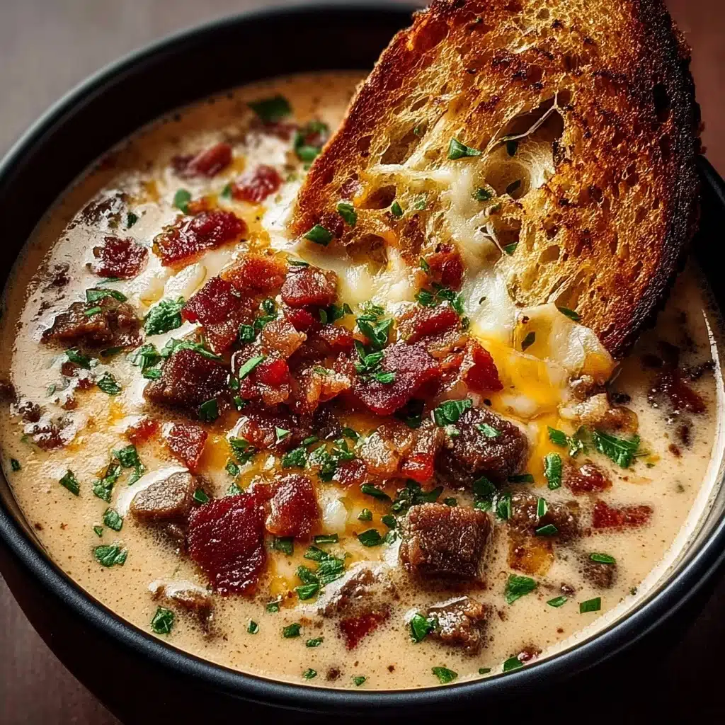Philly Cheesesteak Soup: The Ultimate Comfort Food Recipe