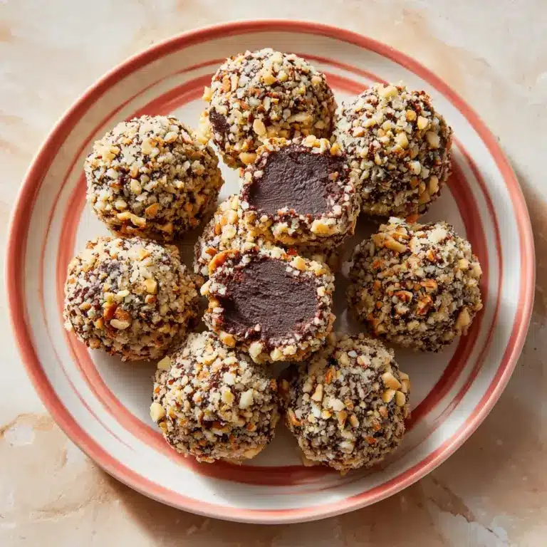 Healthy Chocolate Chickpea Truffles Recipe