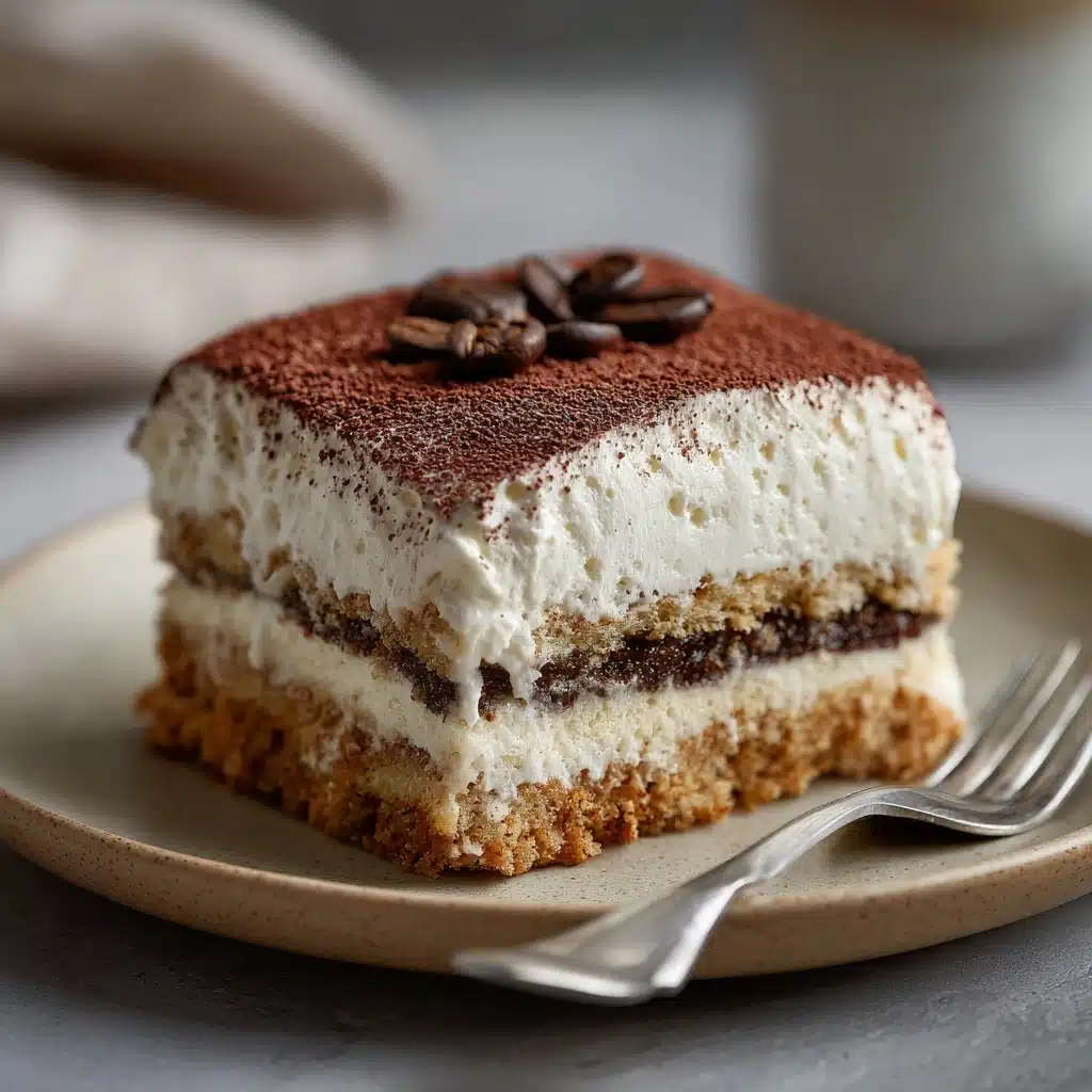 No-bake Tiramisu Cheesecake Recipe - Recipe Image