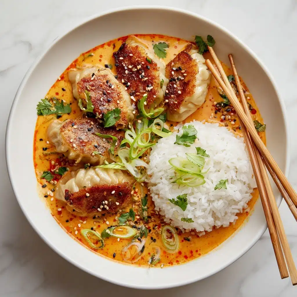 Dumpling Bake (Viral One Pan Dumplings) Recipe - Recipe Image
