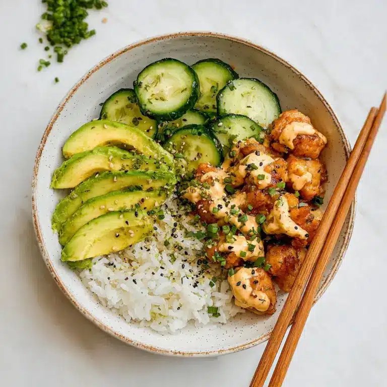 Spicy Salmon Bowls with Coconut Rice Recipe