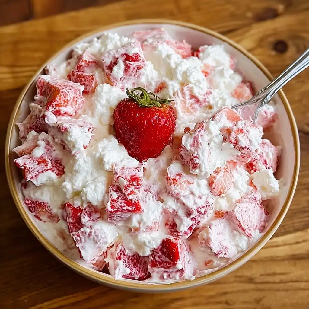 Strawberry Shortcake Fluff Salad Recipe - Recipe Image