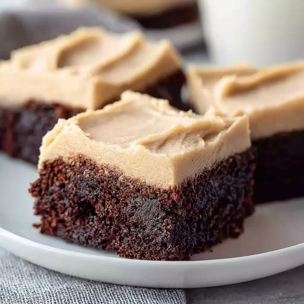 Frosted Coffee Brownies Recipe - Recipe Image