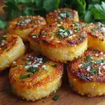 Crispy Parmesan Polenta Rounds Recipe