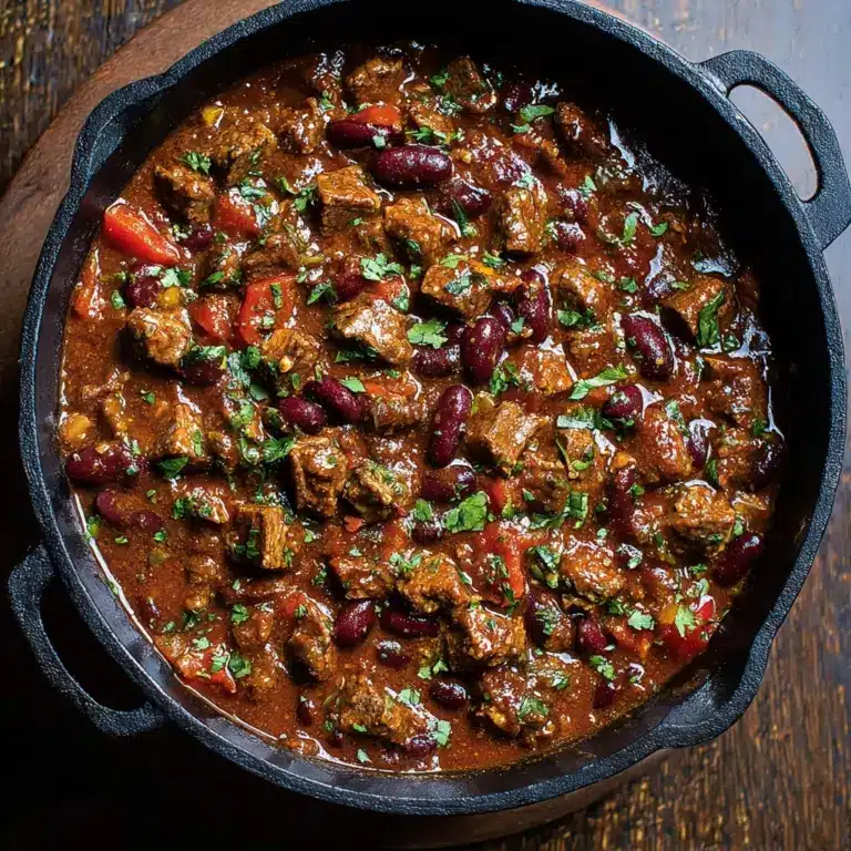 Spicy Steak Chili Recipe