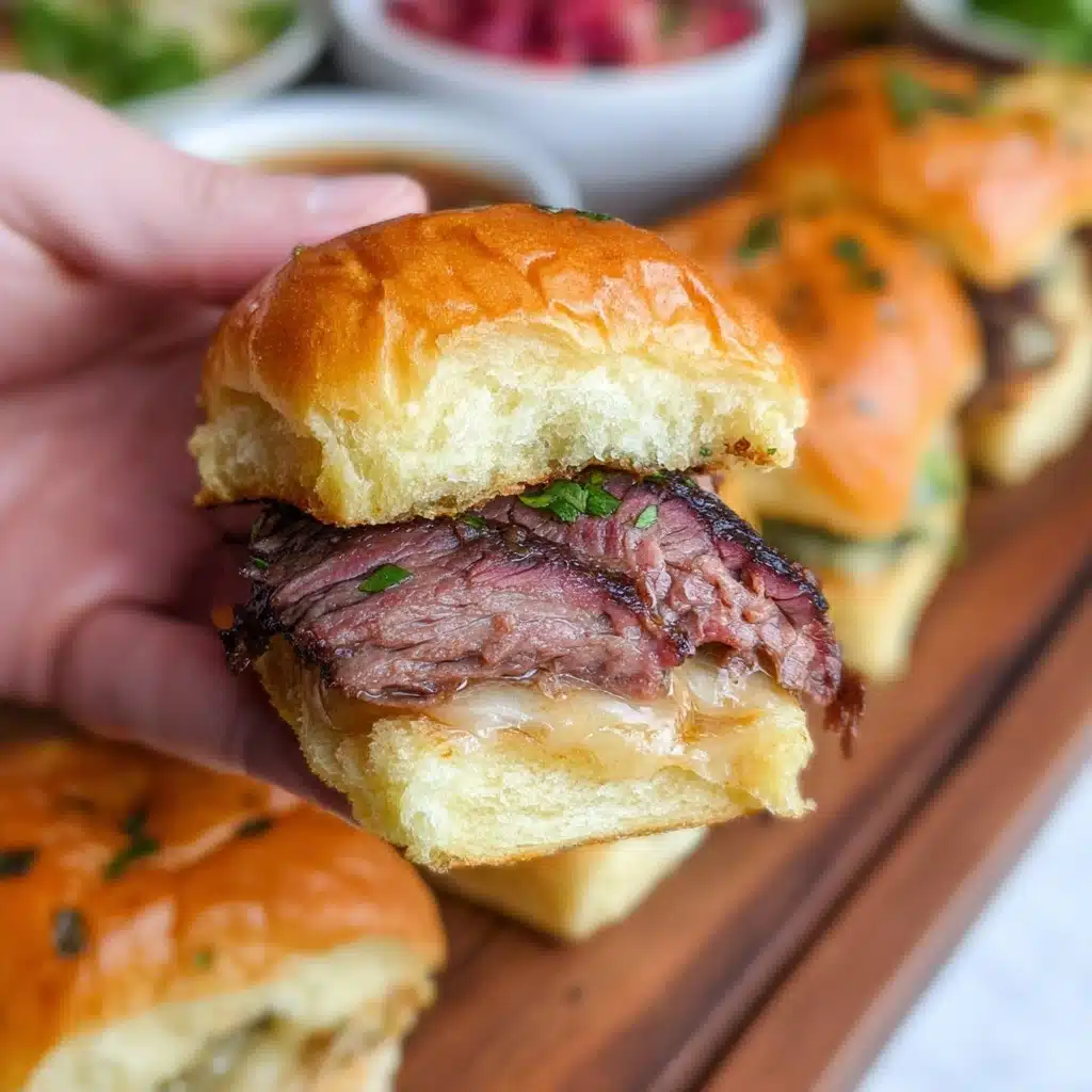 Cowboy Butter Steak Sliders Recipe - Recipe Image