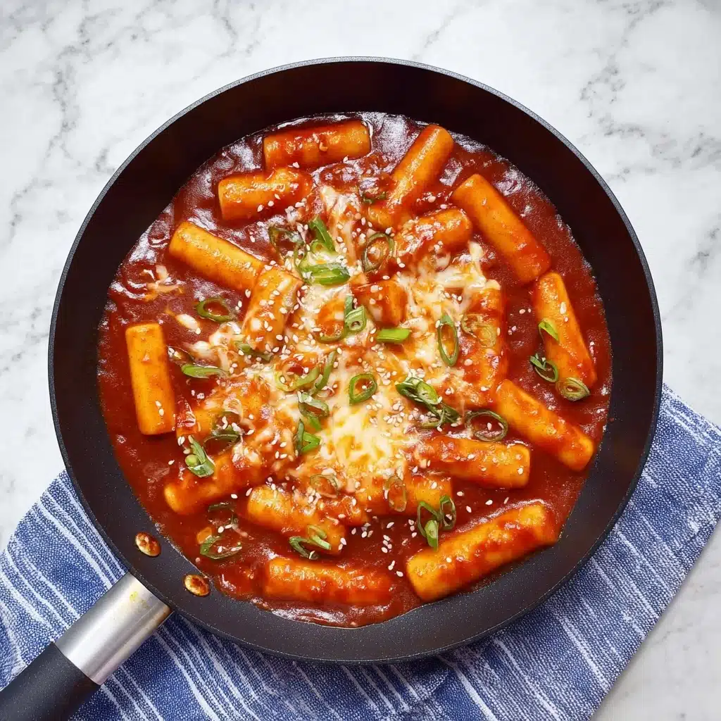 Cheese Tteokbokki Recipe