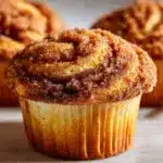 Cinnamon Roll Protein Muffins Recipe