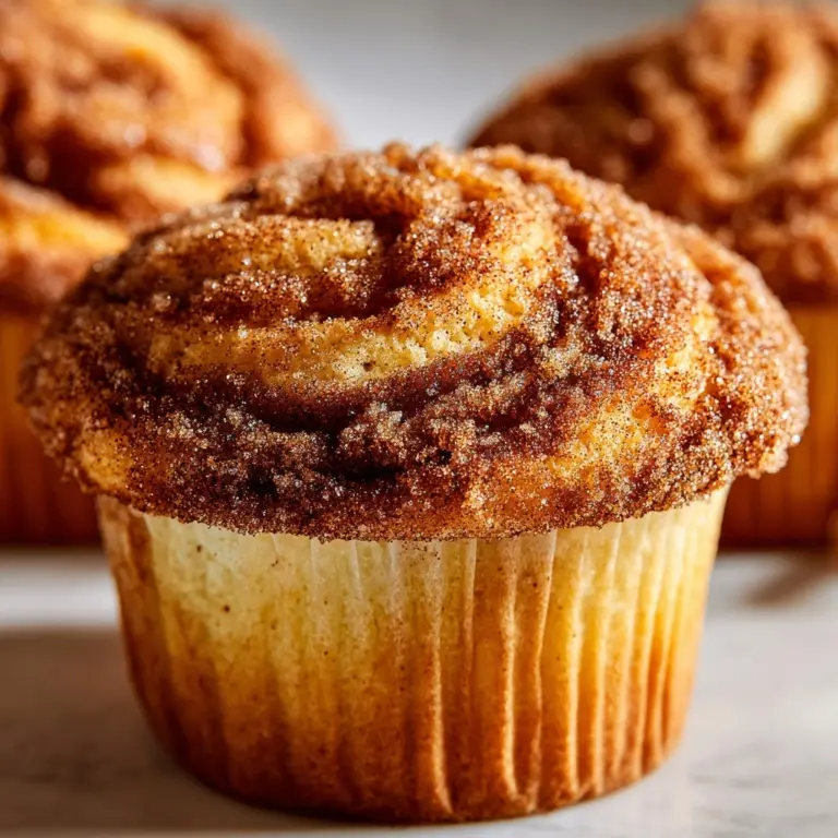 Cinnamon Roll Protein Muffins Recipe