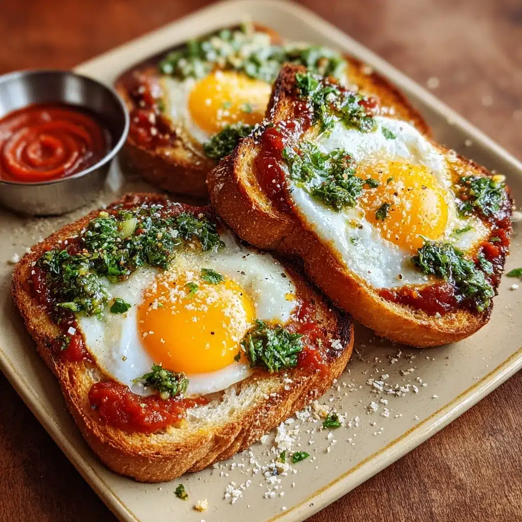 Shakshouka Toast Recipe - Recipe Image