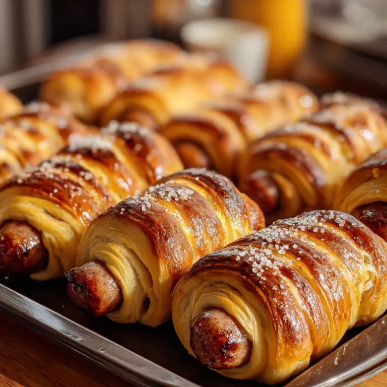 Breakfast Pigs In A Blanket Recipe