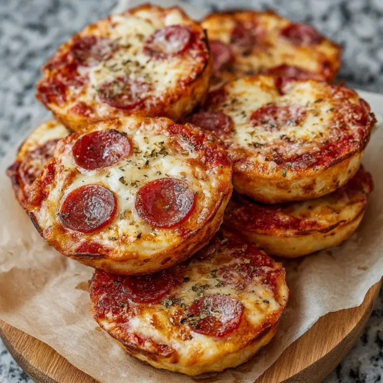 Mini Lunchbox Pizzas Recipe