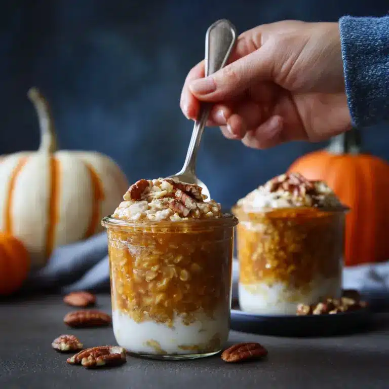 Easy Pumpkin Overnight Oats Recipe