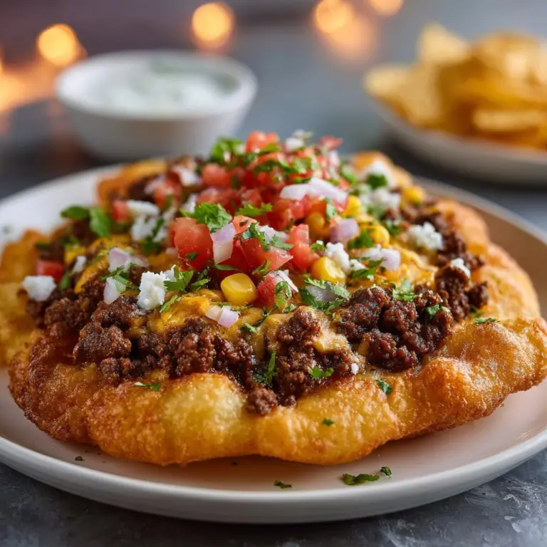 Navajo Taco Fry Bread Recipe – Quick Delicious Meals Recipe