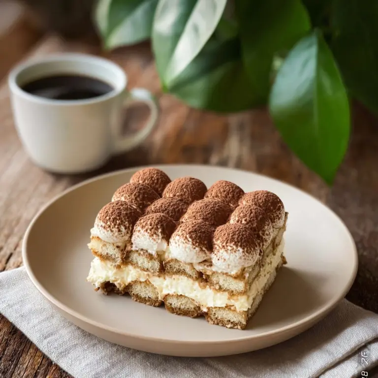10-Minute Easy Tiramisu Recipe