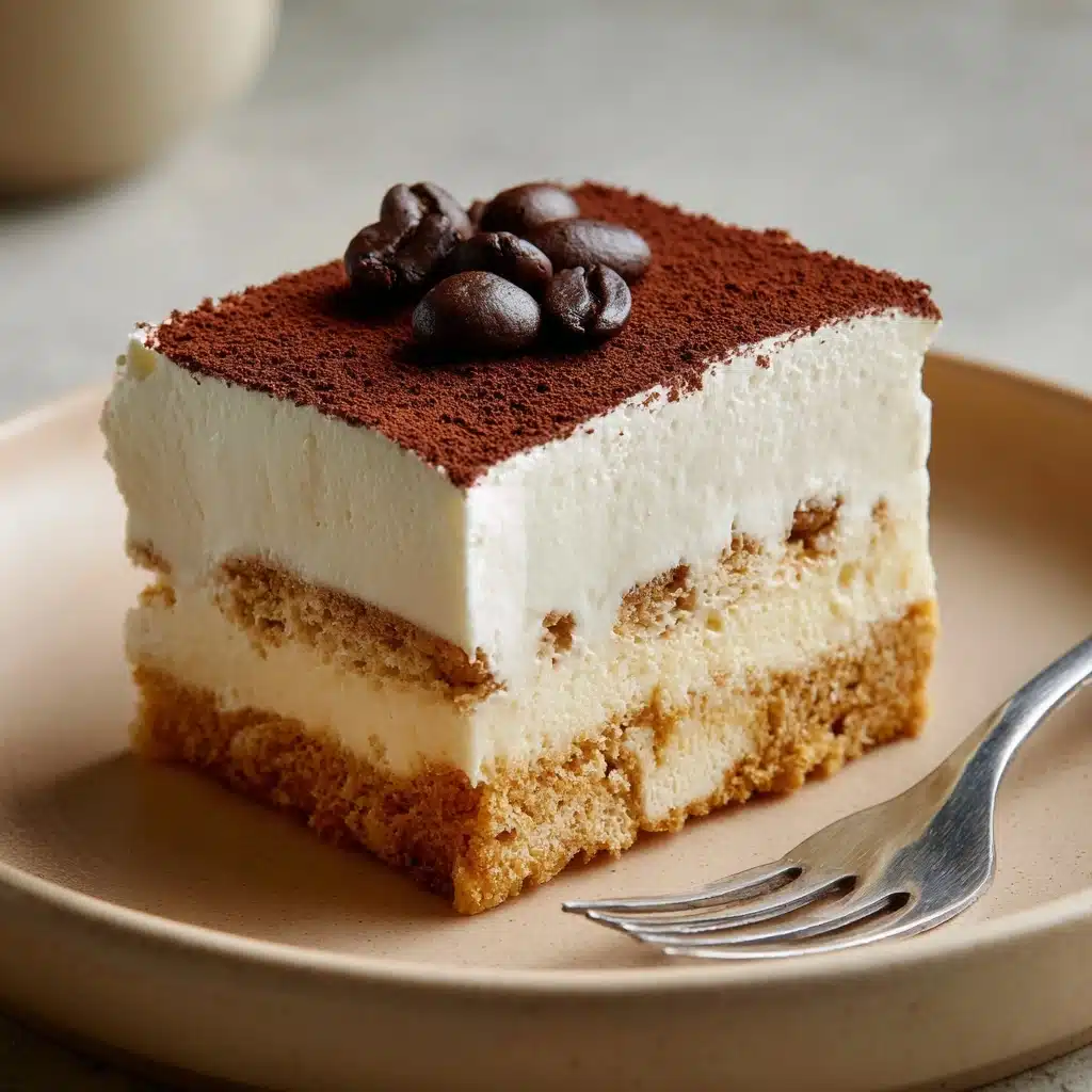 No-bake Tiramisu Cheesecake Recipe