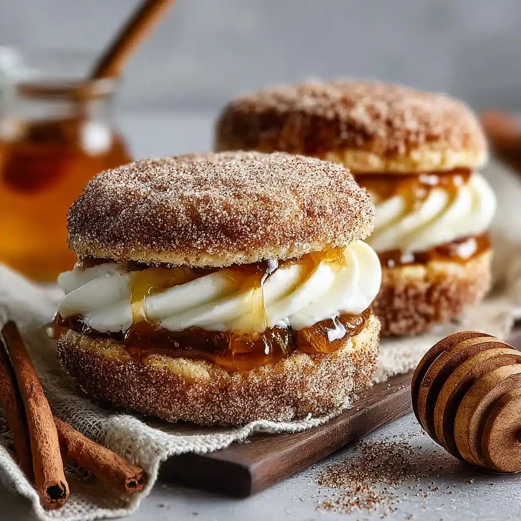 Apple Cider Whoopie Pie Cookies with Caramel Recipe - Recipe Image