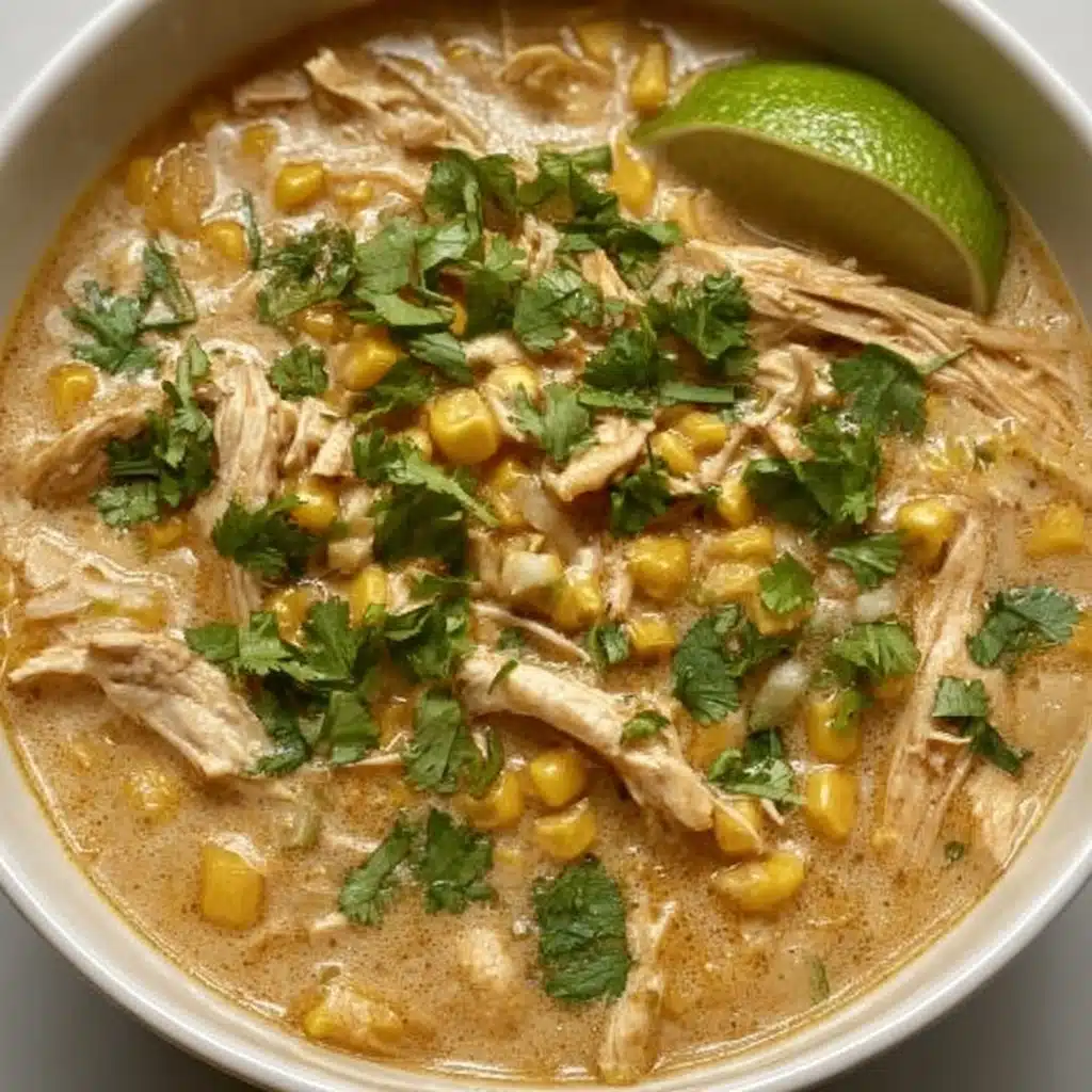 Slow Cooker Creamy White Chicken Chili: 5 Steps to Comfort Recipe - Recipe Image