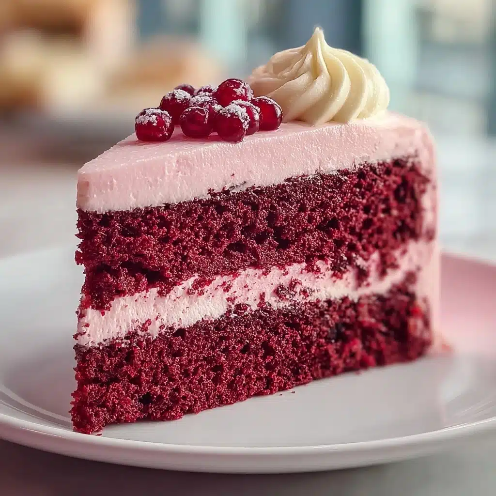 Mother's Day Pink Velvet Cake Recipe - Recipe Image